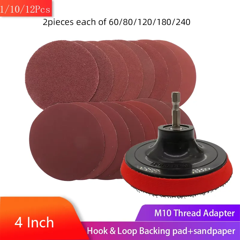 Dischi abrasivi 125 mm per smerigliatrici angolari Grana 40 pz 5 Black e decker