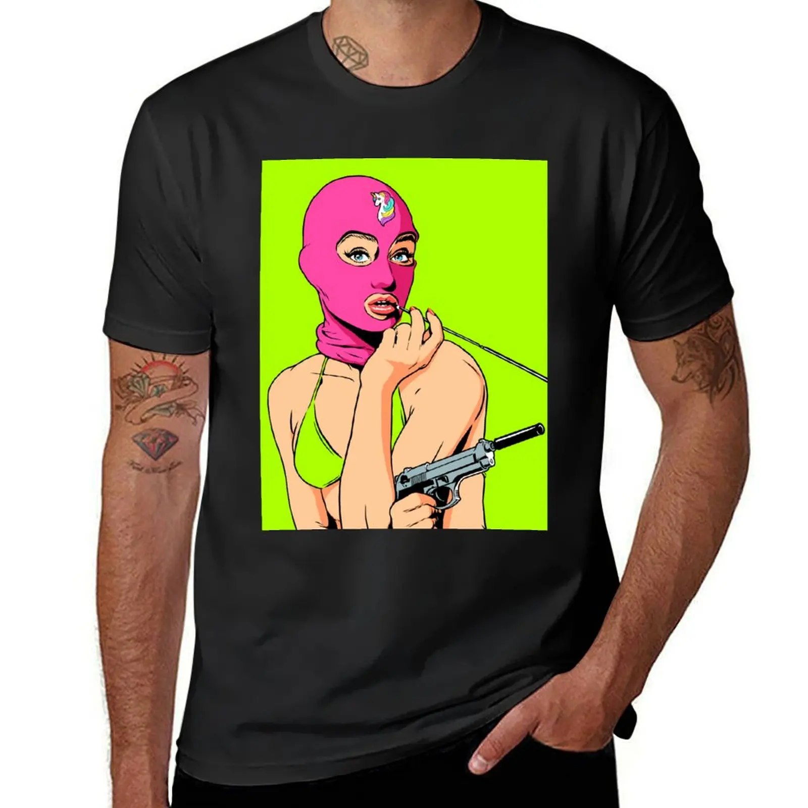 

Spring Breakfast T-shirt anime clothes summer top plain mens t shirts