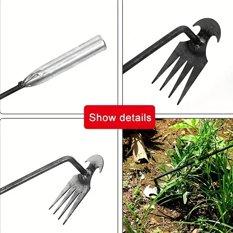 1 Pcs, Upgrade Your Garden with This High Quality Manganese Steel Weeding Tool-Easily Uproot Weeds, Garden Tool Supplies 4