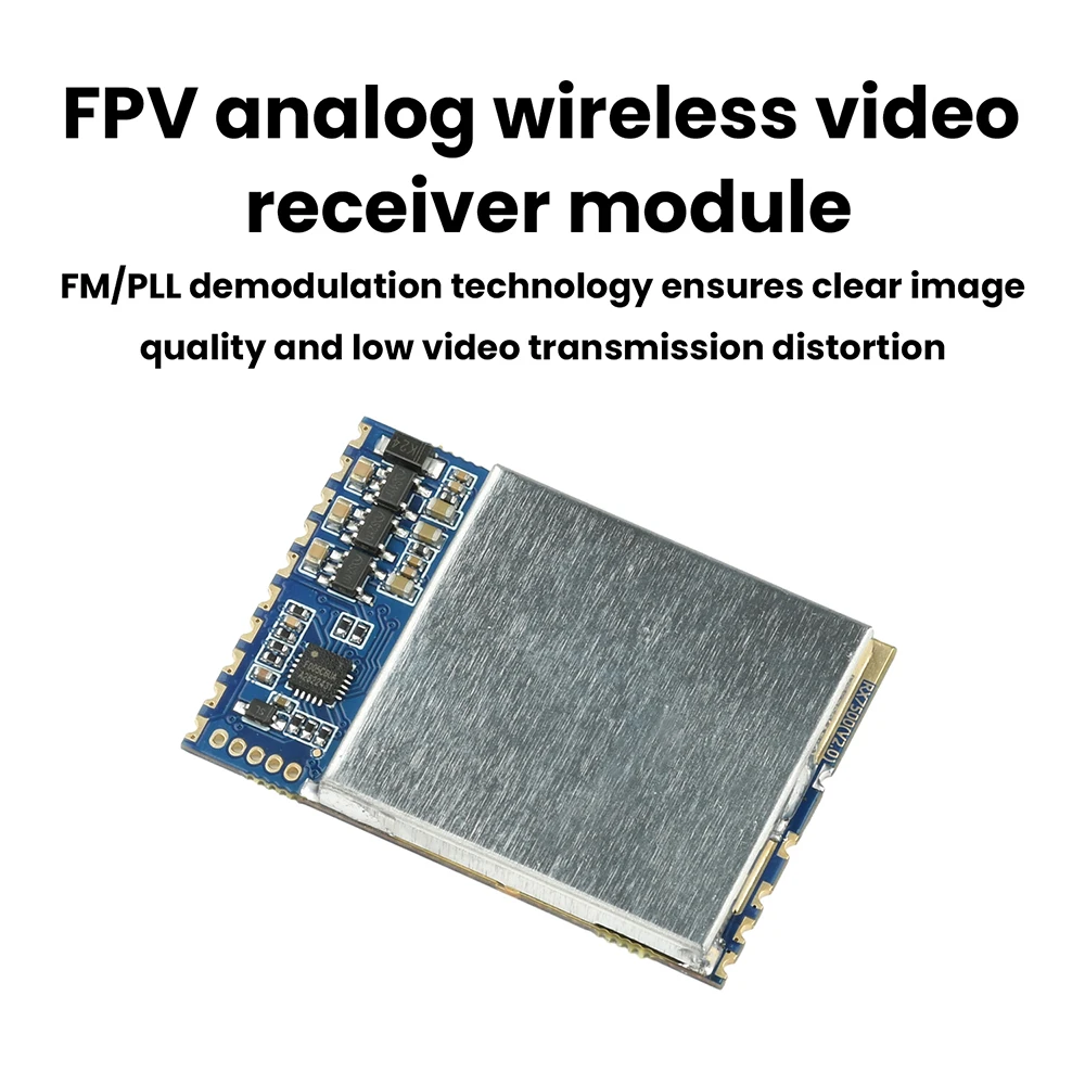 Récepteur Vidéo 5.8G 40CH pour Drone FPV - Haute Sensibilité