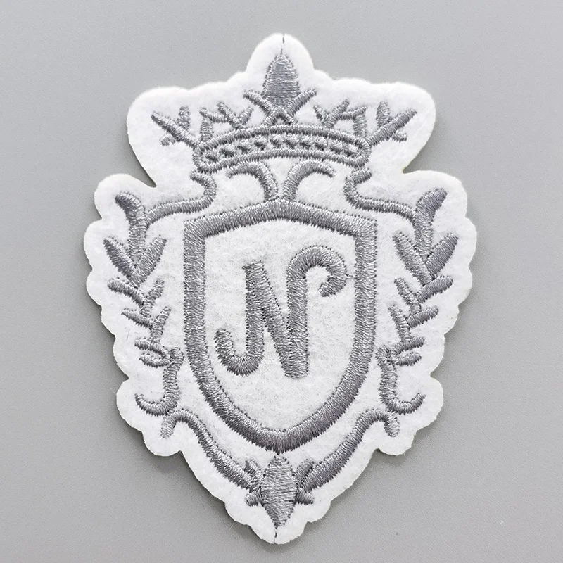 

Нашивки для вышивки на заказ, термоклейкие нашивки из спирального войлока, ремонтные этикетки «сделай сам» с клеем, пришитые бирки, моющиеся