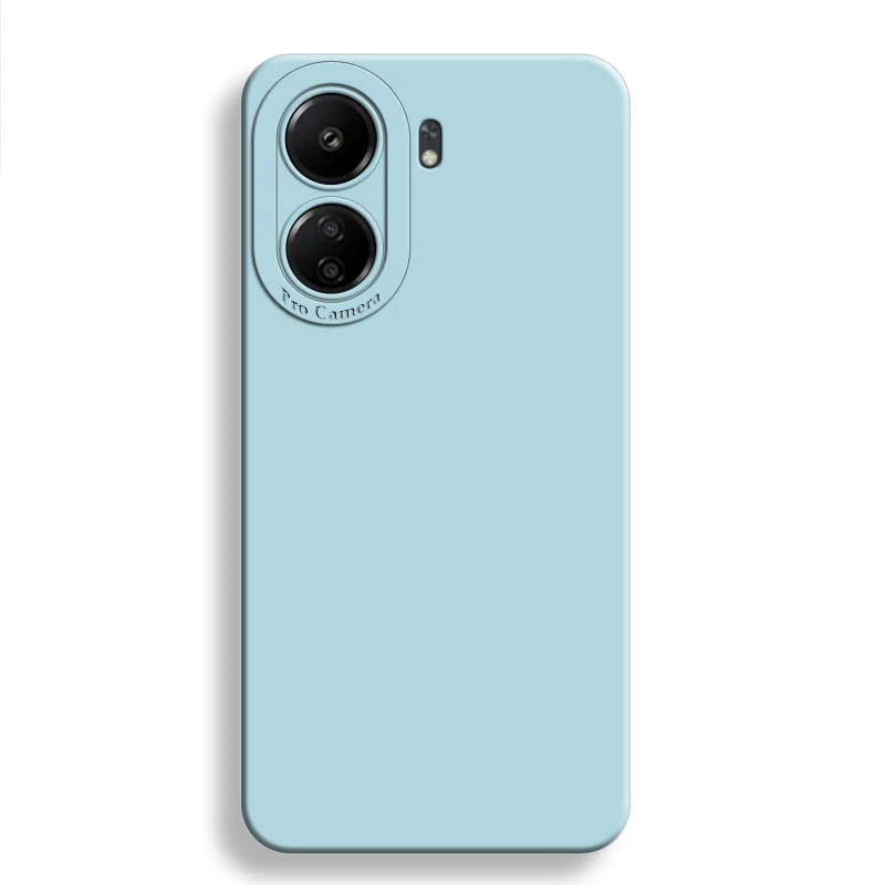 For POCO C65 Case Shockproof Silicone For Xiaomi POCO C65 Cover 6.74 inch Full Cover Camera Lens Protection Bumper For POCO C65