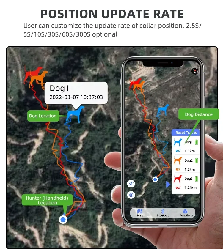 TR-Dog QY512 Hunting Dog GPS Tracker