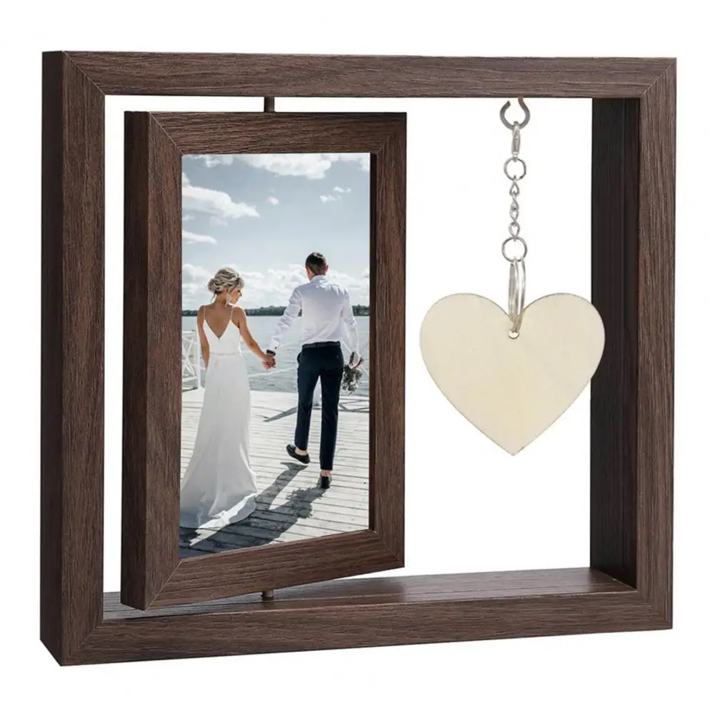 1 pezzo Cornice portafoto in legno e acrilico personalizzata
