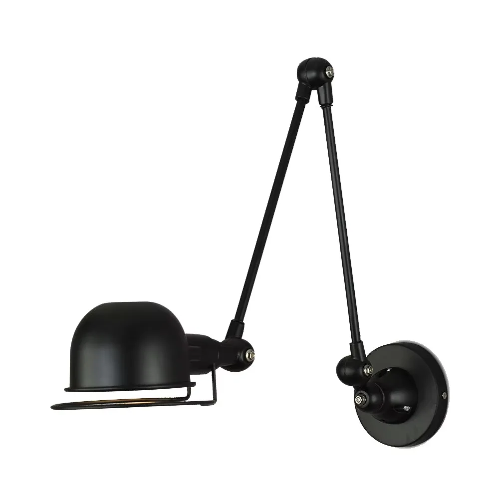 Loft Vintage industrial jielde long Arm adjustable Wall Lamp Reminisce Retractable E14 LED wall lights for bedroom living room