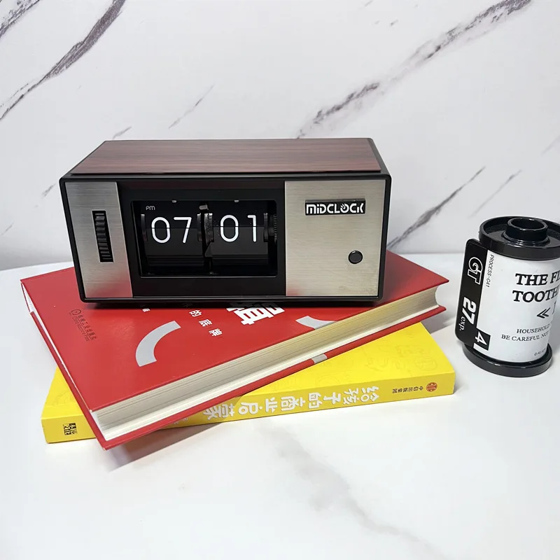 Retro Auto Calendar Flip Clock Retro Flip Desk Clock Flip Clock