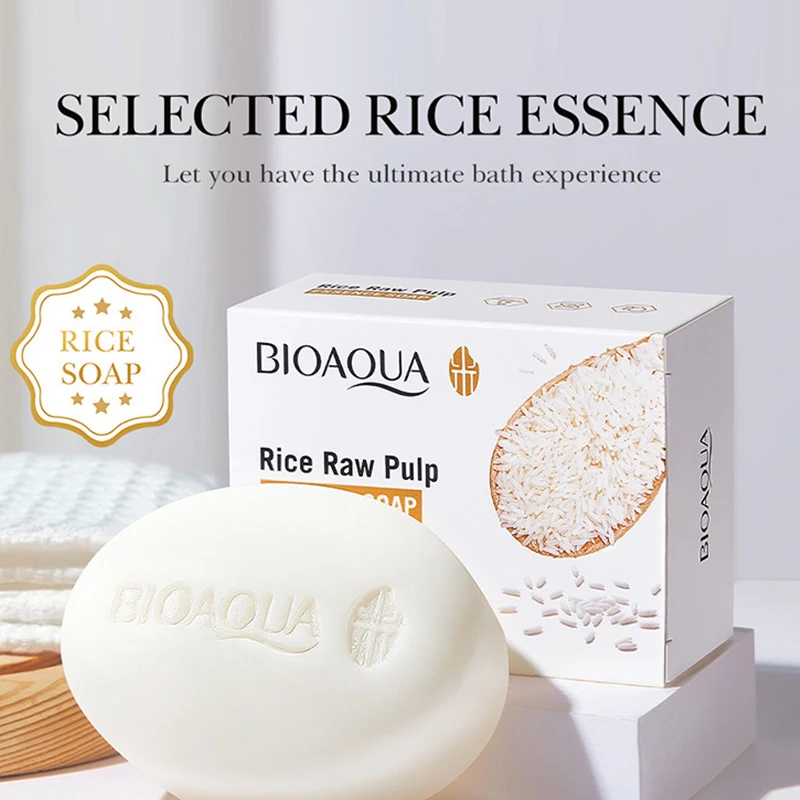 Rice Plasma Essential Oil Handmade Soap 100g