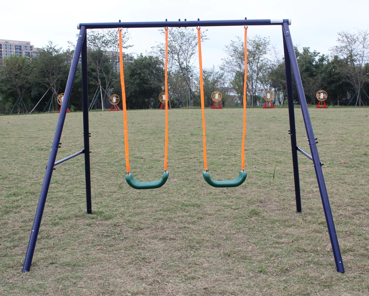

Two Station Swing Set for Children