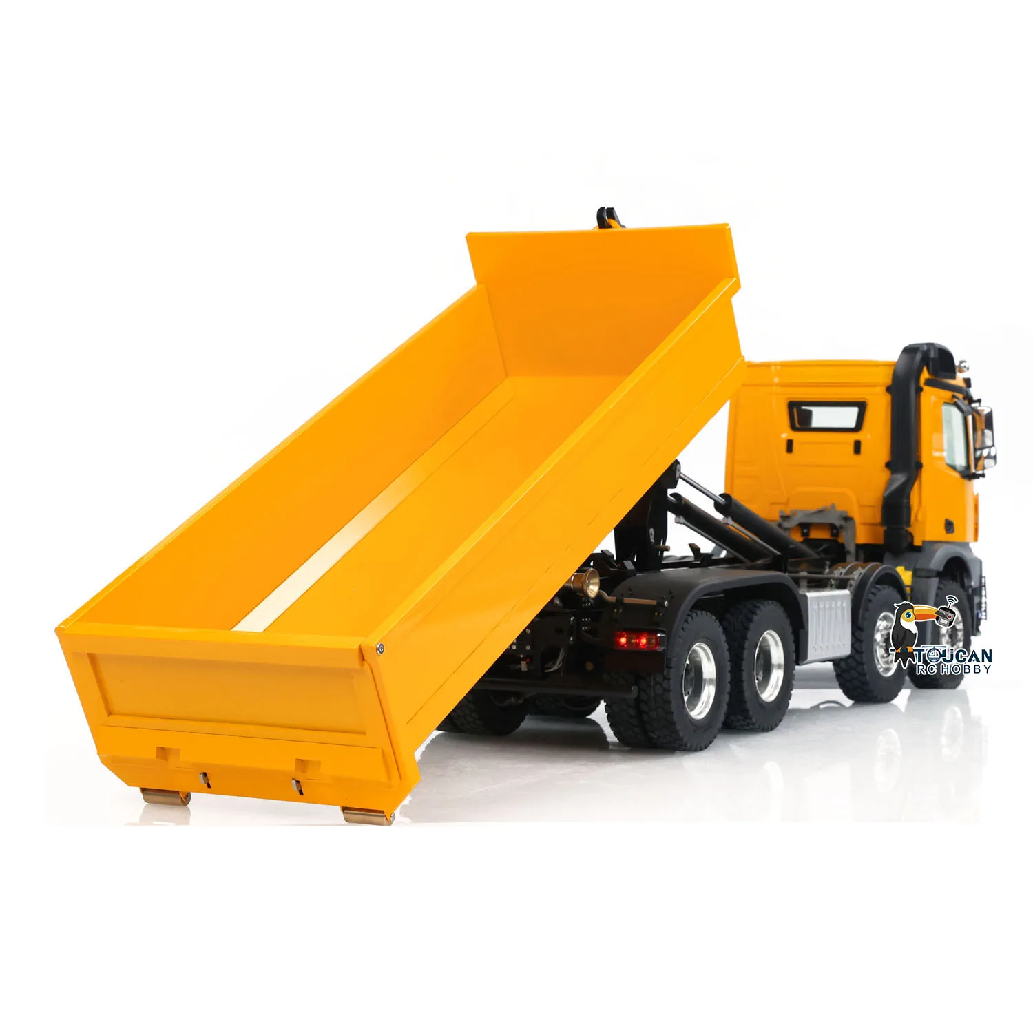 Toys Kabolite K3365 8X8 1/14 RC Hydraulic Dump Truck RTR Remote Control Painted Finished Tipper Vehicle Cars Model for Boys 6