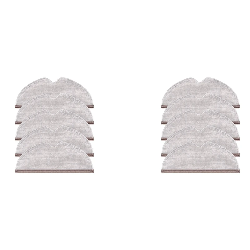 

10 Pcs Mops Accessories Full Coverage For Xiaomi Roborock S5 MAX S50 S55 Roborock S6 S6 MAXV Vacuum Cleaner Mops