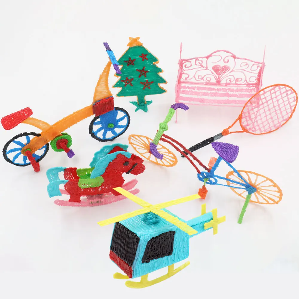 Children's 3D Printing Pen Set LCD Display Power Adapter Travel Box PLA Filament DIY Gift