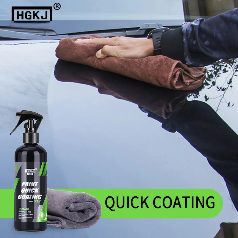 Car Nano Ceramic Coating Body Polish Renovator Shine Auto Spray Paint Care Riparazione Cappotti Idrofobo 300Ml Accessori Per Auto