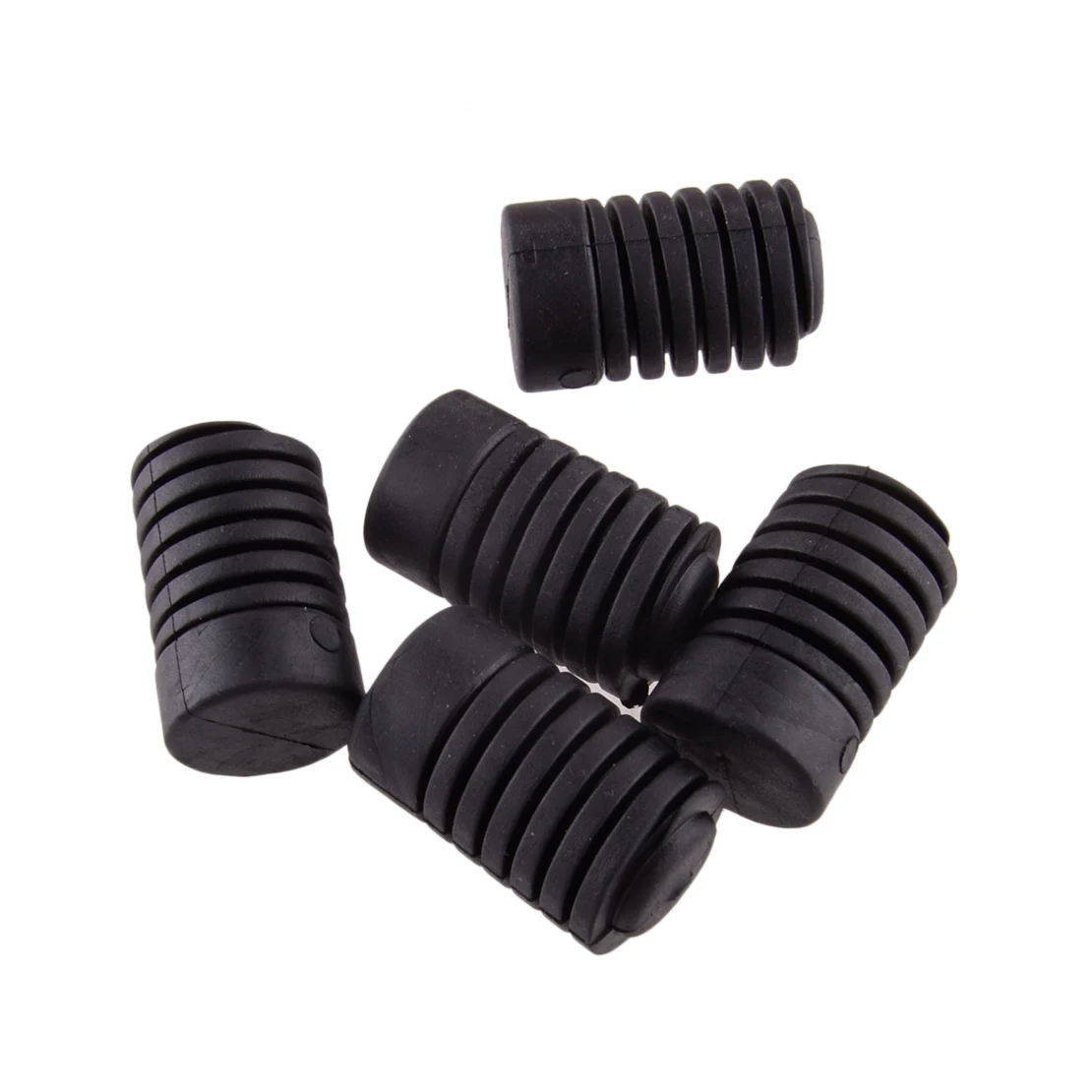 

5Pcs Car Hood Bumper Buffer Stopper Pad Cushion Accessories Fit For Hyundai Rubber Black