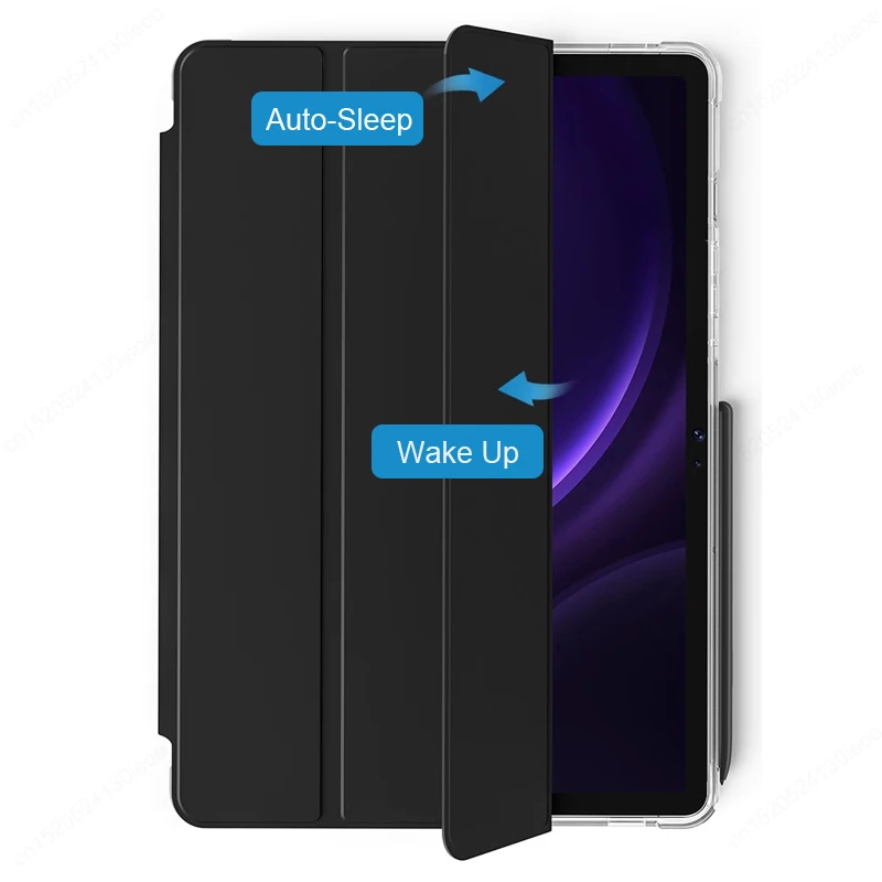 For Samsung Tab S7 S8 S9 11 FE 10.9 Plus S10 12.4 inch Case Magnetic Smart Cover For Tab A9 8.7" Plus 11" A8 Pencil Holder Funda 2