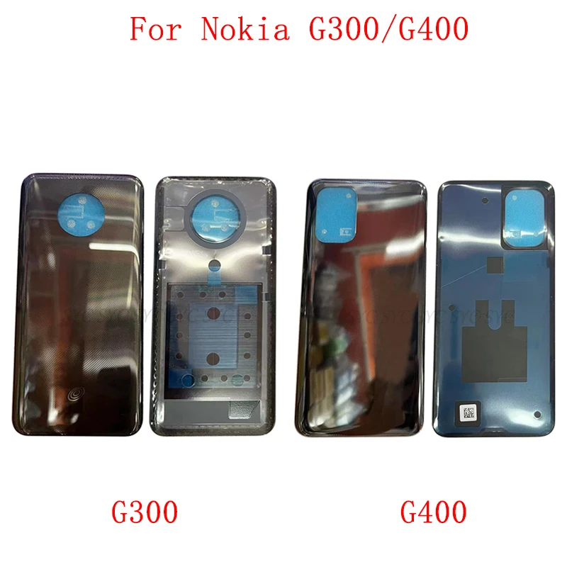 

Крышка батарейного отсека, задняя крышка корпуса для Nokia G400 G300, задняя крышка с логотипом, запасные части