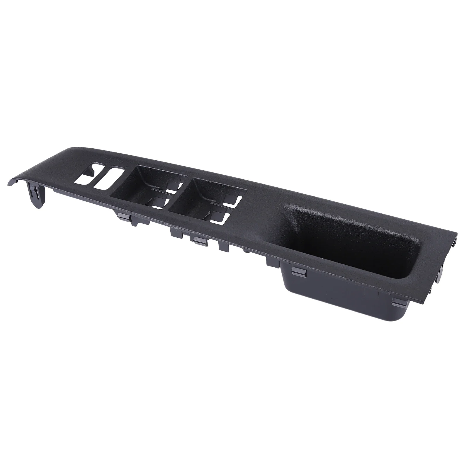 Black Plastic Window Switch Panel Trim for Front Left Door