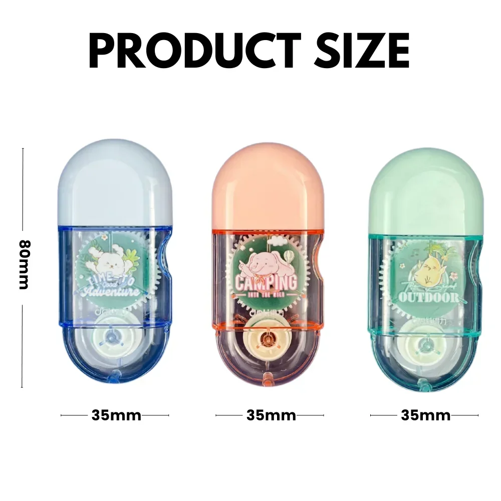 8m*5mm DIY  Dots Glue Tape Scrapbooking Collage Photo Album School Stationery Supplies Roller Tape Double Sided Adhesive 2