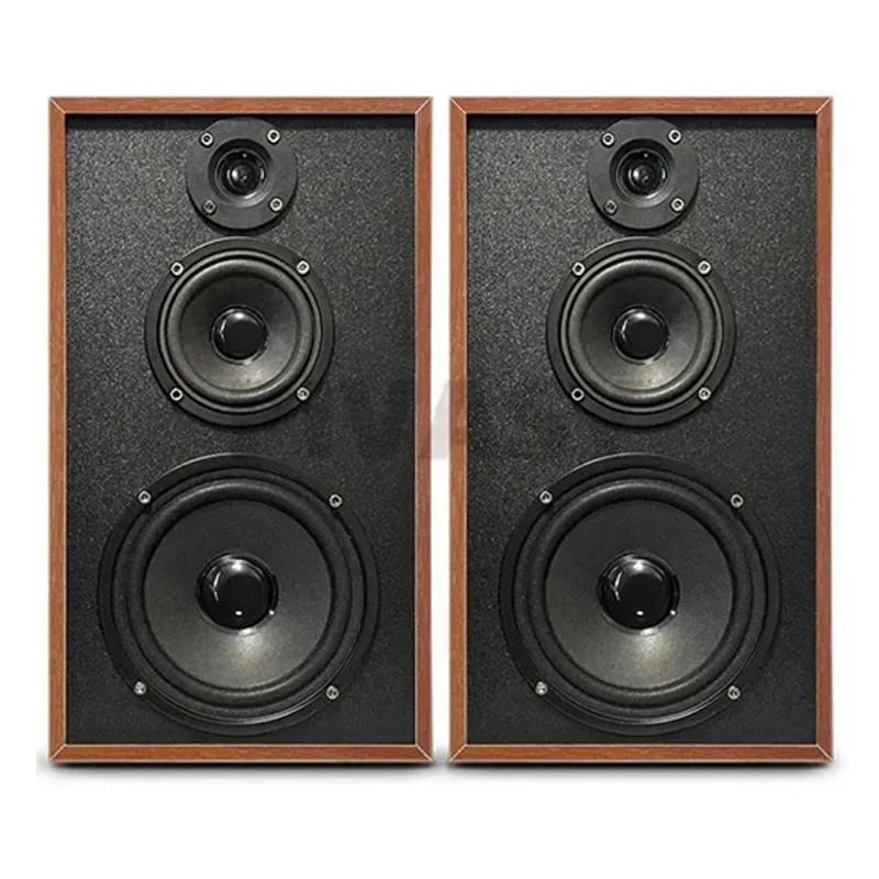 

5 Inch 140W 4Ohm High School Low Three-Way Speaker Bass Silk Film Tweeter hifi Bookshelf Speaker Passive Monitor Fever Sound Box