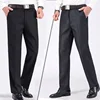 High Waist Men's Suit Pants High Quality Summer Straight Business Autumn Dress Formal Pants Big Size Classic Trousers YYQWSJ 6