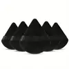3/5/6 Pcs Triangle Powder Puff For Loose Powder Liquid Cosmetic Soft Plush Powder Puff Makeup Foundation Puff Makeup Tool 3
