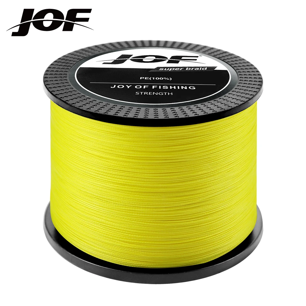 Jof 8 Fili 500M Lenza Intrecciata Pesca Alla Carpa Tesse Linha De Pesca Multifilamento 8 Fios