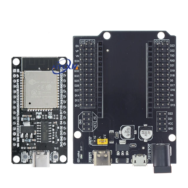 ESP32 Development Board ESP32-DevKitC-32 ESP-WROOM-32 Expansion Board