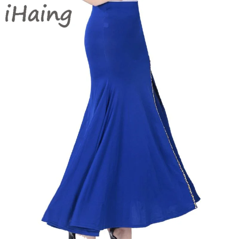 

Adult Elegant Belly Dance Wrap Skirt Women Sexy Spilt Spanish Korean Dancing Lesson Wear Costume Dress Practice Clothes Suits