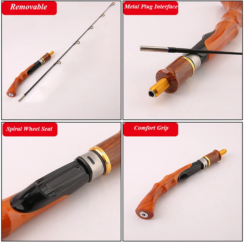 Fishing Rod Handle Grip Replacement Winter Fishing Pole Handle Lightweight  - AliExpress