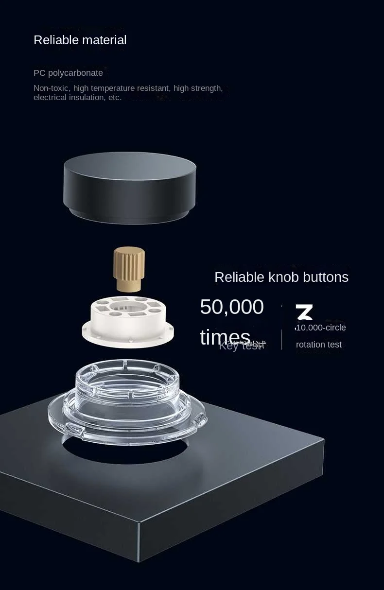 Smart Dimmer Switch H1 Wireless Rotary Switch Intelligent Adjustment Light Brigh