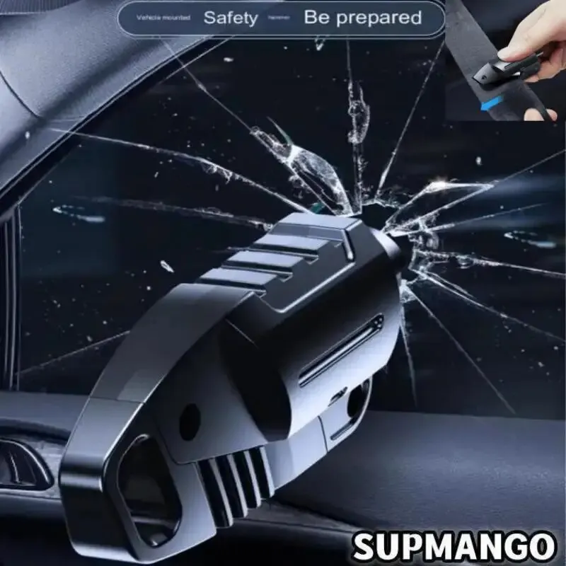Car Safety Hammer Auto Emergency Glass Window Breaker Seat Belt Cutter Life-Saving Escape Rescue