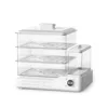 3 Layer 220V Electric Steamer Cooker with Independent Water Tank and 24L Large Capacity Breakfast Machine 2