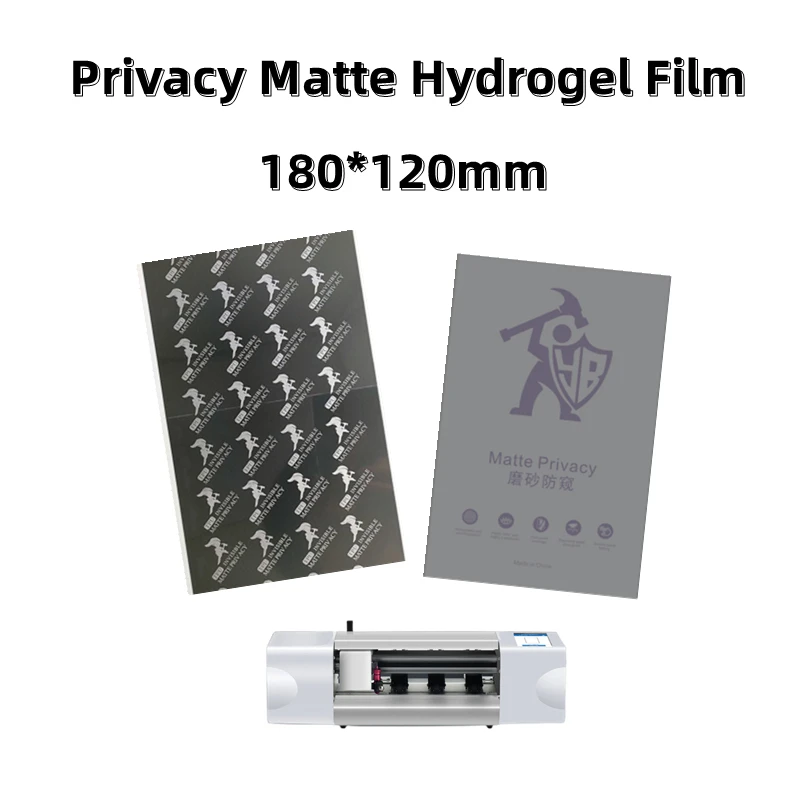 

50pcs Anti-peep Matte Privacy Hydrogel Film Screen Protector For Intelligent Cutting Machine Universal Flexible Cutting Film