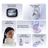 Translator ERAZER XF28 Bluetooth V6.0 Open-ear True Wireless EarbudsTranslation Earphones Office Travel,ASMR Headset APP - Image 5