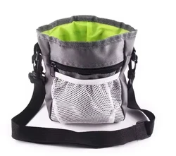 Pet Training Fanny Pack - Versatile Outdoor Snack and Dog Food Carry Bag (GRAY)