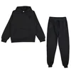 Womens Autumn Winter Tracksuit Warm Fleece Suits Hoodies Tops Casual Sweatshirts Jogging Pant Outfits Sweatpants 2 piece sets 4