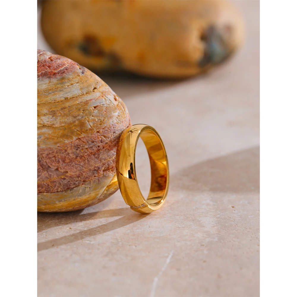 Yhpup Ring Charm Stainless Steel