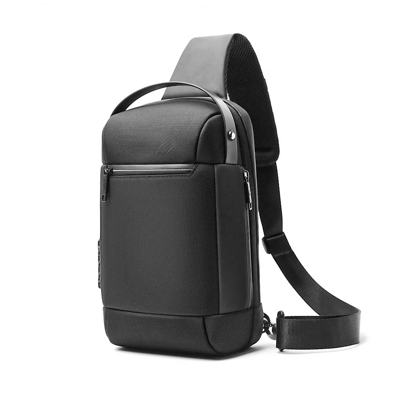 

Chest Pocket Men's Business Crossbody Bag Men's USB Anti-theft Fashion Casual Multifunctional Casual Bag