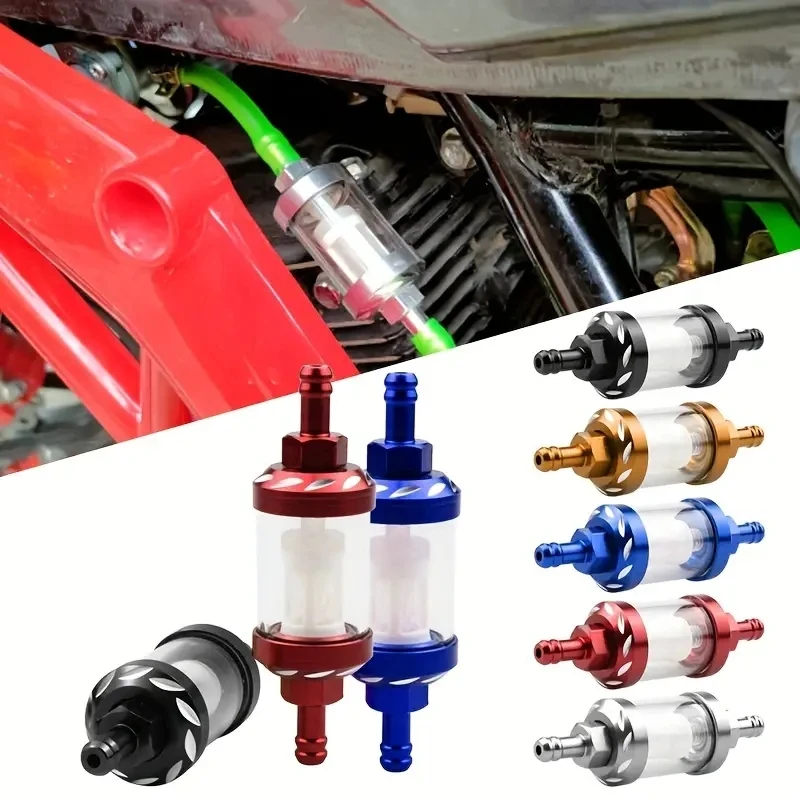 

Universal Motorcycle Car Inner Fuel Filters Auto Petrol Motor Machines Parts Motor Car Dirt Pocket Bike Oil Gas Fuel Filter