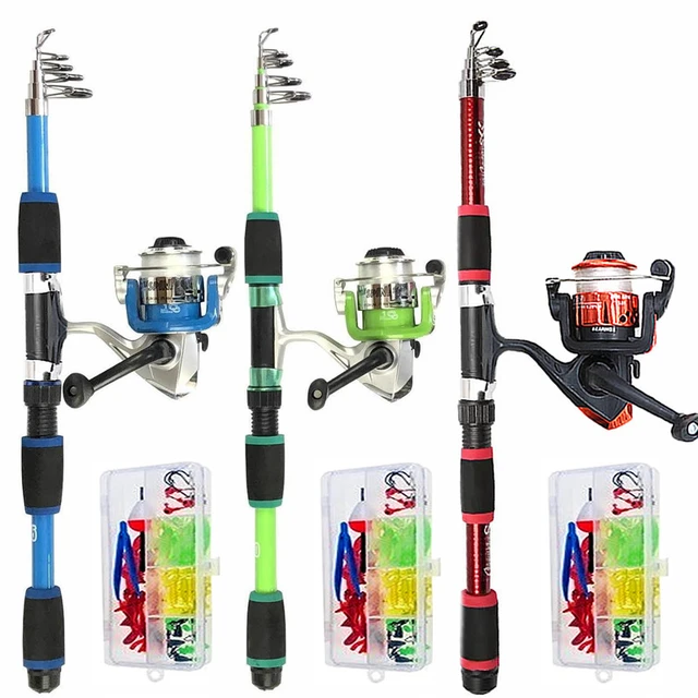Fiberglass Carbon Fiber Competitive Fishing Rod, Reel Combo Set for Kids,  New People Fishing Gear, Cheap - AliExpress