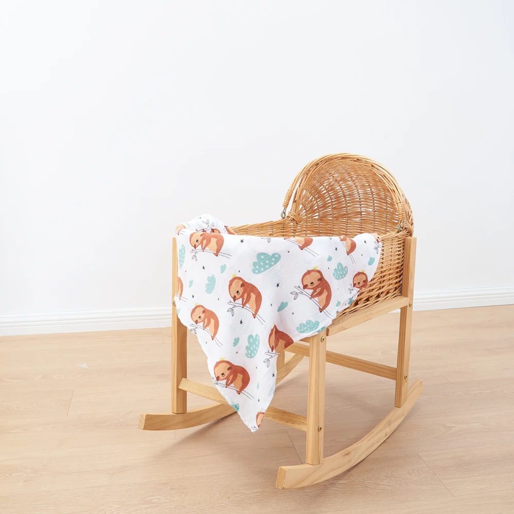 

Muslin Blanket 70%Bamboo+30%Cotton Baby Swaddle Super Soft Newborn Blanket Bath Towel Kids Wrap Sleepsack Cradle Stroller Cover