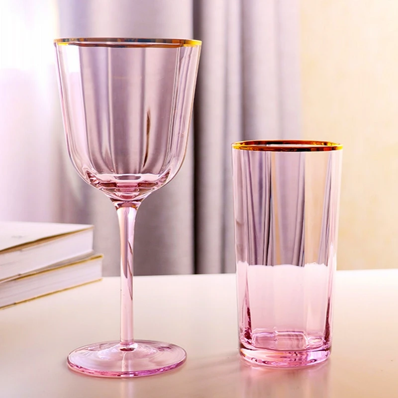 Kartell シャンパングラス ピンク φ6/H19cm ジェリーズ フルートシャンパン セット SFAC-K1581-E9-4S 4個入 正規代理店 Kartell カルテル JelliesFamily ジェリーズ フルート