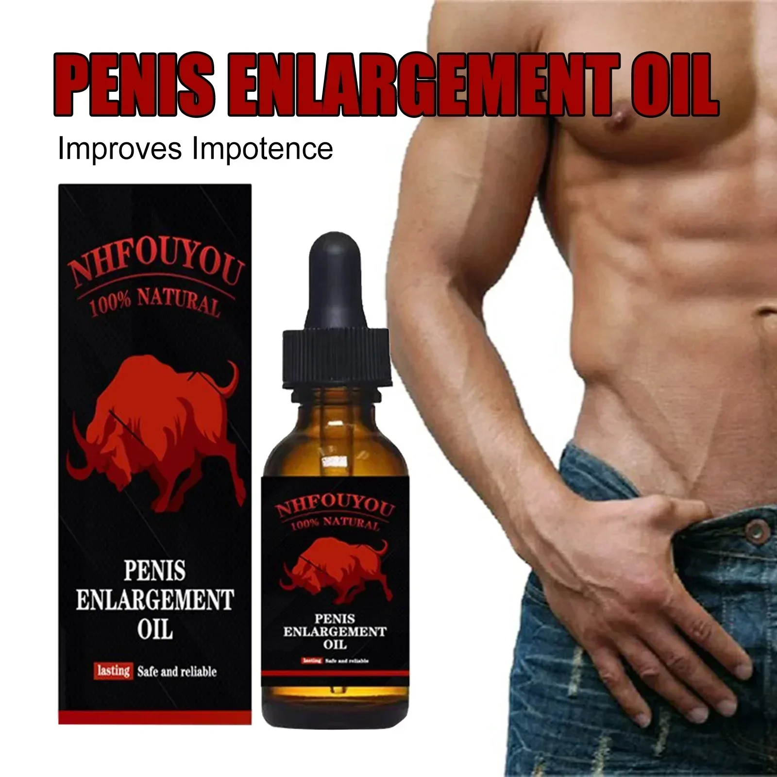 Penis Increase Thickening Essential Oils Massage Oil Penis Cream for Man 18+ Big Enlargement Gel Enlarge Dick Grow Thicker New6