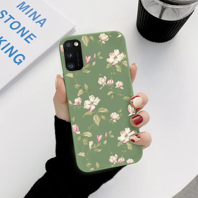 cute phone cases for samsung  For Samsung Galaxy A41 A42 A 41 42 Case Flower Cover For Samsung GalaxyA41 GalaxyA42 Dinosaur Soft Silicone Fundas Shell Etui cute samsung cases