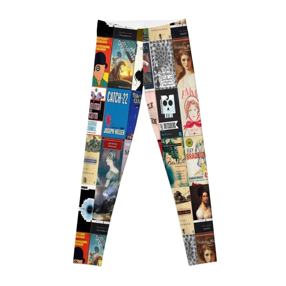 

Classic Literature Book Covers Leggings push up fitness Sweatpants Womens Leggings
