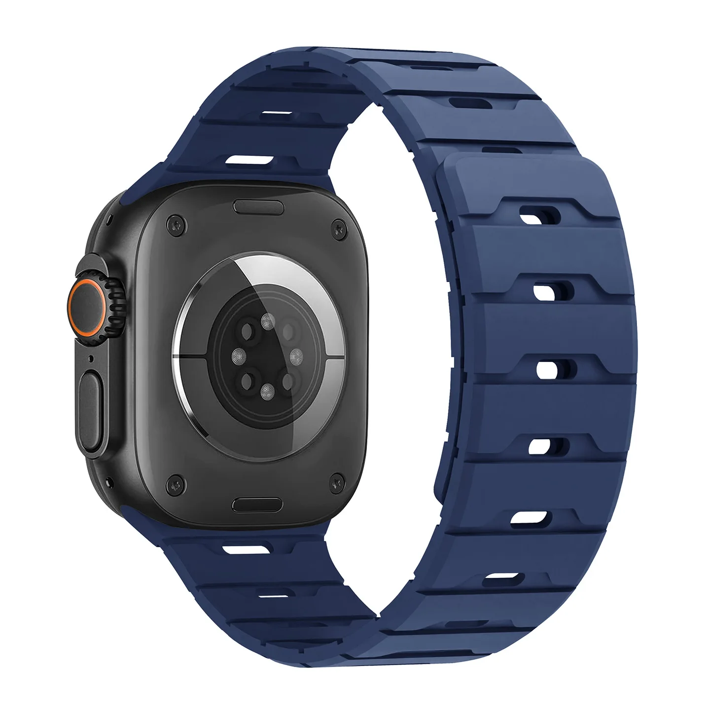 Premium Magnetic Silicone Smartwatch Band - Sleek and Durable Design