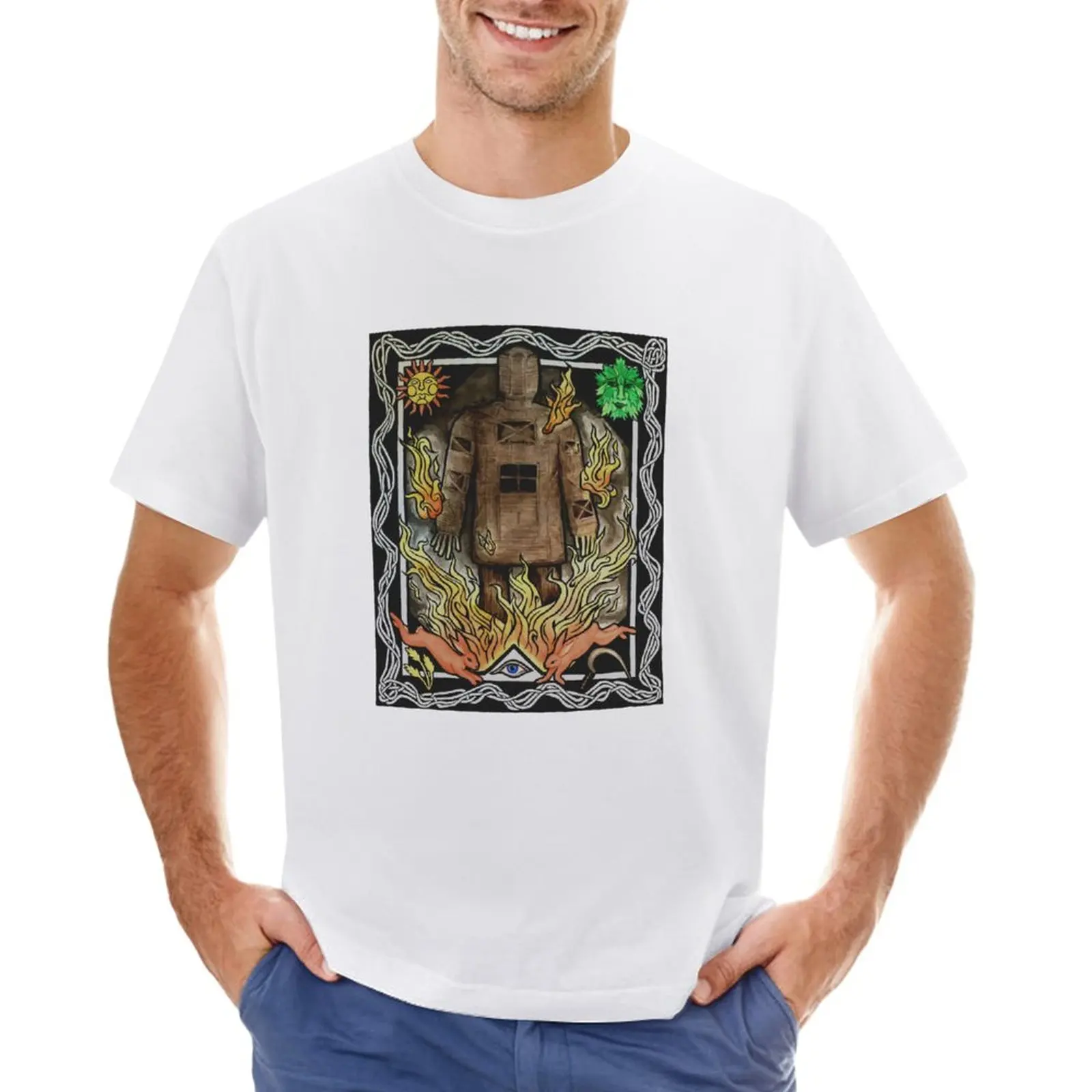 

The Wicker Man T-Shirt plus sizes plain mens cotton t shirts