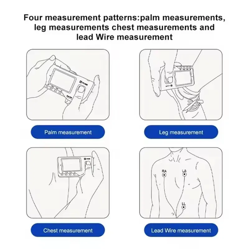 PC-80B Bluetooth Portable Handheld Wireless ECG Monitor Health Test Scanner Station 12 Leads Ecg Ecg Machine With Analyzer