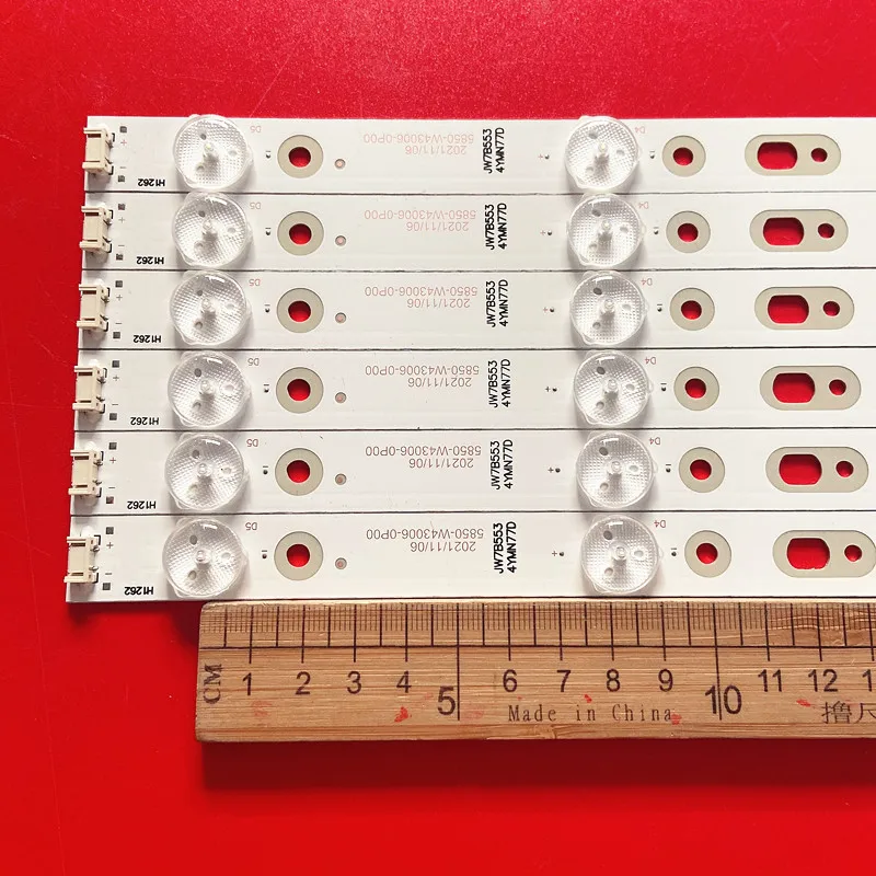 6pcs LED Ʈ Ʈ 5 Skyworth 42E368W 42E5ERS 42E5CHR 42E360E APT-LB15073 5850-W43006-0P00 CRH-A43G6A30300310781