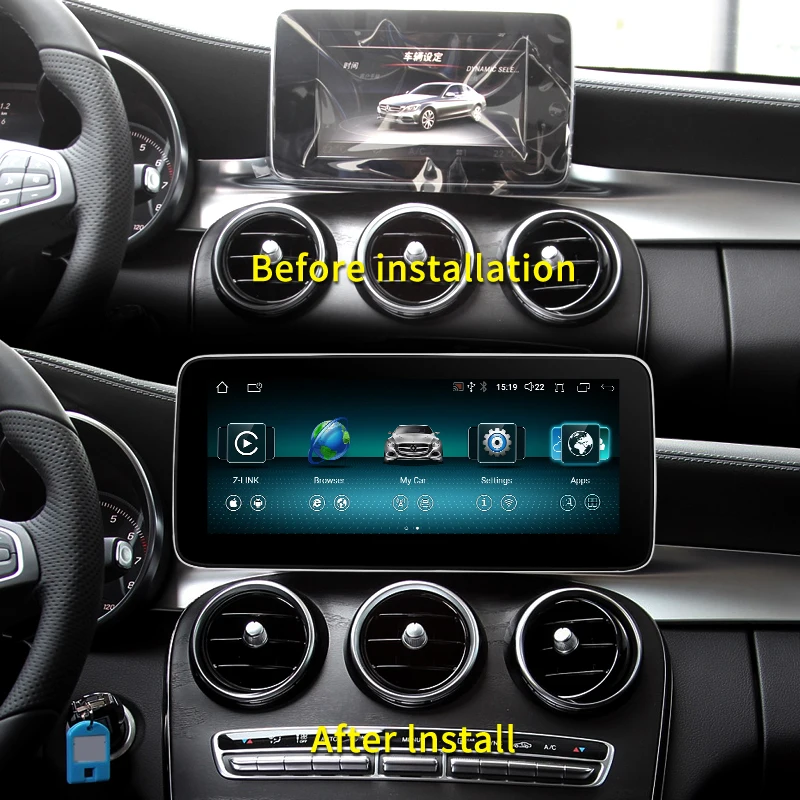 STWEI Factory Price Android AUTO Carplay For Mercedes Benz C Class