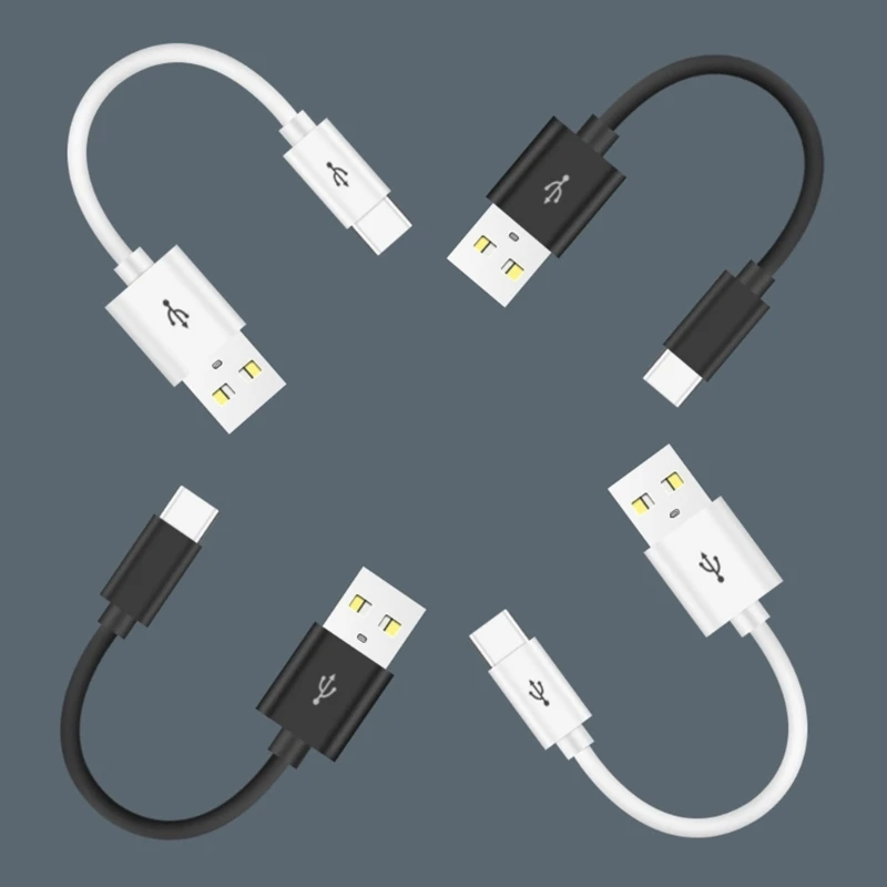 10cm 짧은 USB - Type-C 케이블 고속 충전 코드 지원 전화 15 시리즈 스마트폰용 데이터 전송